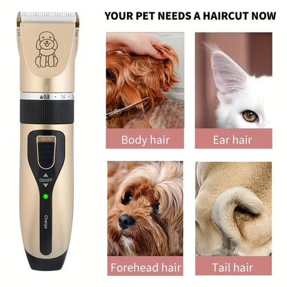 Pet Hair Clippers for Dogs & Cats – Electric Grooming Trimmer with Precision Blades 🐶🐱✂️