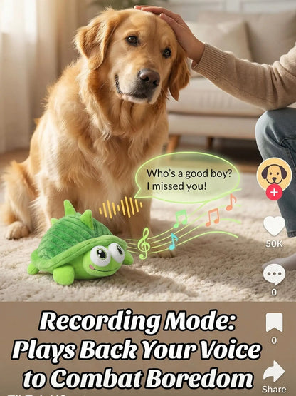 Interactive Automatic Rolling Dog Ball Toy – Motion Activated USB Rechargeable Squeaky Pet Toy for Dogs & Cats | Self-Play Boredom Relief for Indoor & Outdoor Use