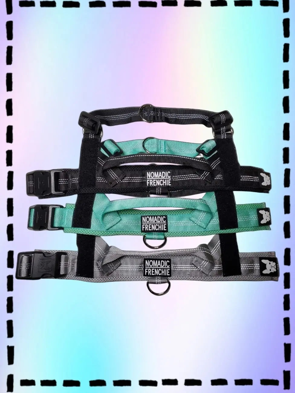 Adjustable No-Pull Dog Harness – Tear-Resistant Reflective Vest for Small, Medium & Large Dogs | Durable Outdoor Walking Harness
