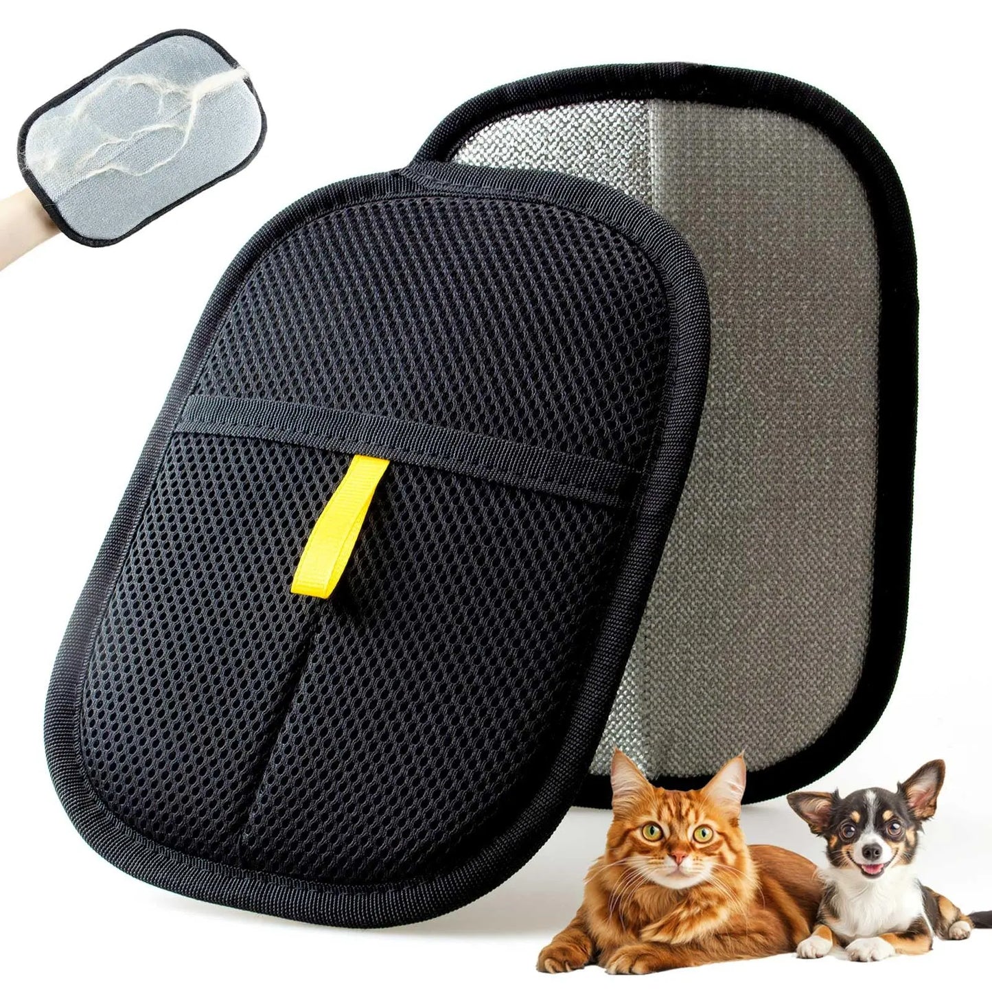 Pet Hair Removal Glove – Reusable Electrostatic Fur Remover for Dogs & Cats, Easy Cleaning Tool for Furniture, Carpets, Clothing & Car Seats