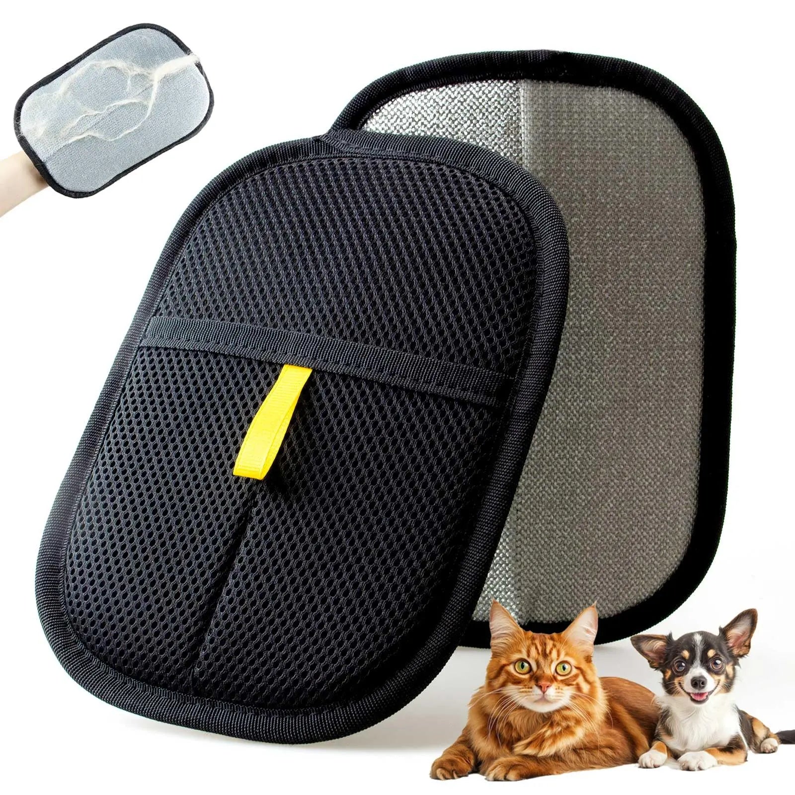 Pet Hair Removal Glove – Reusable Electrostatic Fur Remover for Dogs & Cats, Easy Cleaning Tool for Furniture, Carpets, Clothing & Car Seats