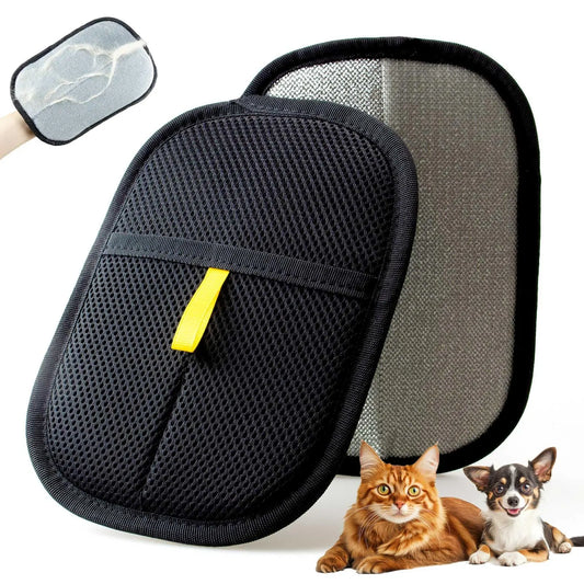 Pet Hair Removal Glove – Reusable Electrostatic Fur Remover for Dogs & Cats, Easy Cleaning Tool for Furniture, Carpets, Clothing & Car Seats