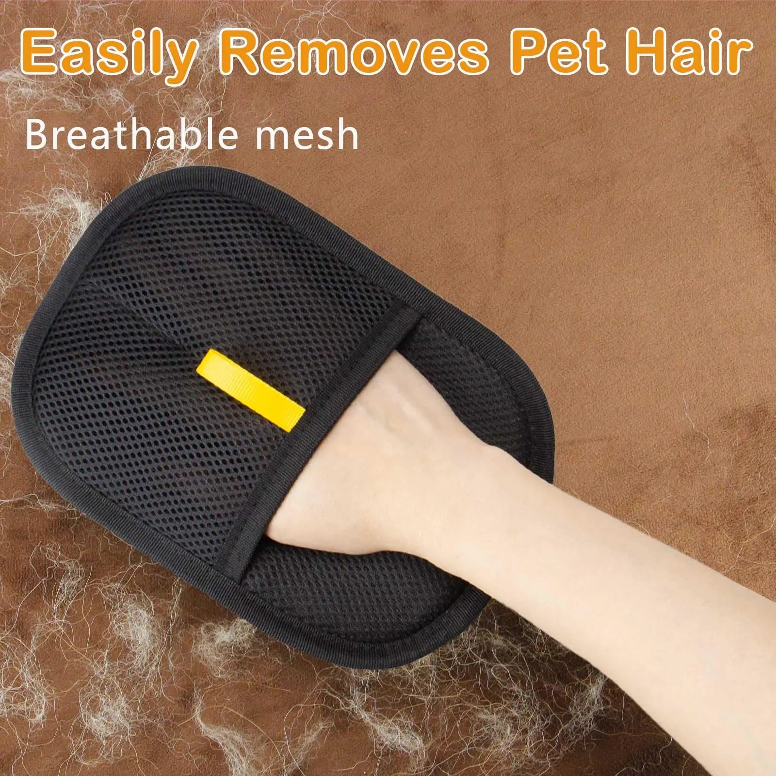 Pet Hair Removal Glove – Reusable Electrostatic Fur Remover for Dogs & Cats, Easy Cleaning Tool for Furniture, Carpets, Clothing & Car Seats