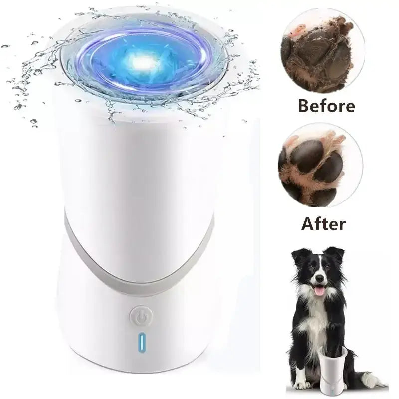 Automatic Dog Paw Cleaner Cup – Portable Silicone Paw Washer for Small & Medium Dogs | Gentle Mud & Dirt Remover for Clean Paws
