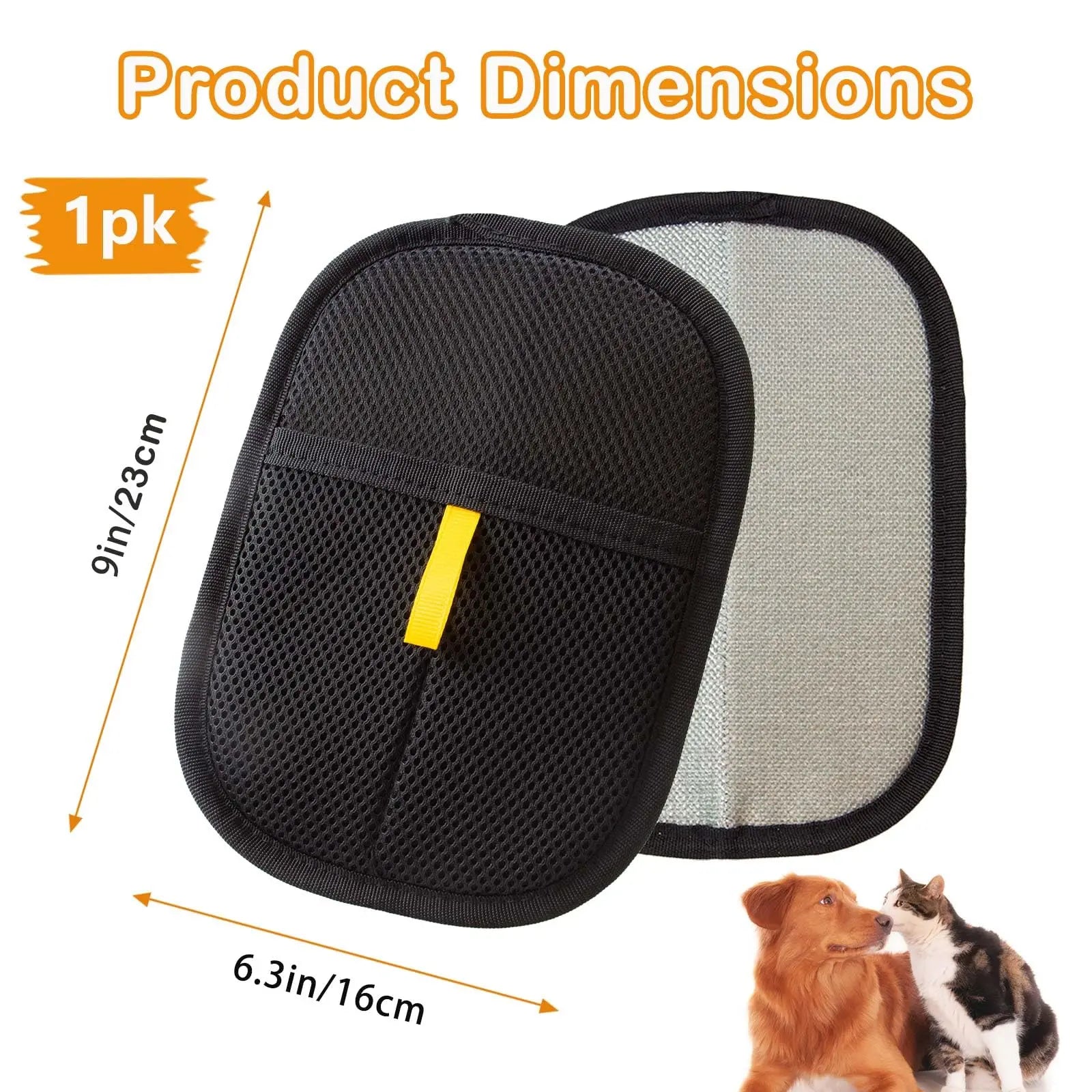 Pet Hair Removal Glove – Reusable Electrostatic Fur Remover for Dogs & Cats, Easy Cleaning Tool for Furniture, Carpets, Clothing & Car Seats