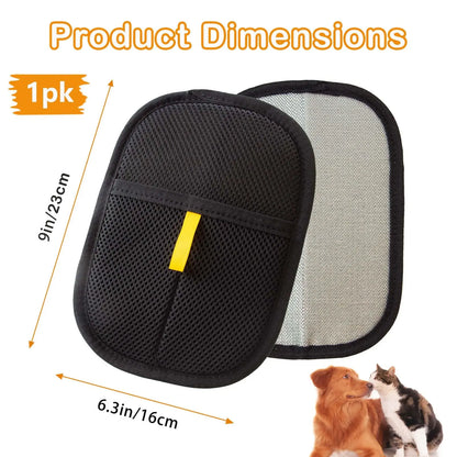 Pet Hair Removal Glove – Reusable Electrostatic Fur Remover for Dogs & Cats, Easy Cleaning Tool for Furniture, Carpets, Clothing & Car Seats