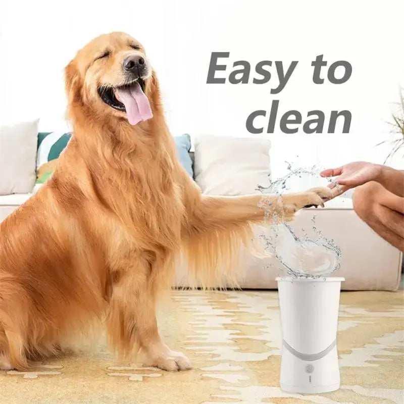 Automatic Dog Paw Cleaner Cup – Portable Silicone Paw Washer for Small & Medium Dogs | Gentle Mud & Dirt Remover for Clean Paws